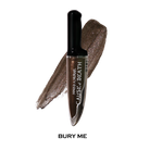 Makeup A Murder, INC Cause of Death Rainbow Liquid Eyeshadow Collection master palette with red coffin design and vibrant shades.