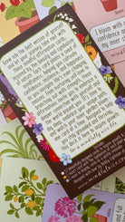 Mindfulnice Grow With The Flow affirmation cards from the mindful-deck, featuring colorful designs and positive affirmations.