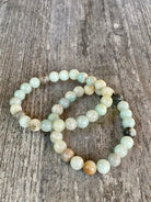 Mixed Color Amazonite Bracelet (8 mm) - Practical Magic Store