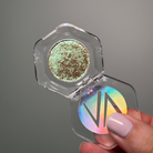 Cream Pigment Croco by NABA Cosmetics USA in a sleek container, vibrant cream pigment with textured crocodile design on the lid.