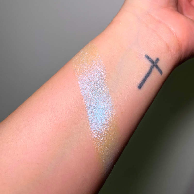 Creamy Pigment Angel by NABA Cosmetics USA featuring vibrant, smooth-textured cosmetic pigment in a sleek container.