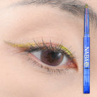 NABA Cosmetics USA Eyeliner Kit with multiple eyeliner pencils and brushes in a sleek case for precise eye makeup application.