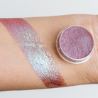 Vibrant Gummi Pigment by NABA Cosmetics USA shown in a close-up image, highlighting the colorful, textured cosmetic pigment.