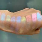NABA Cosmetics USA Pigment Palette Orbit featuring vibrant, colorful eyeshadows in a sleek palette for creative eye looks.