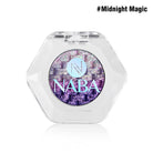Rainbow Creamy Pigment Midnight Magic by NABA Cosmetics USA, vibrant multicolor eyeshadow in a creamy formula.