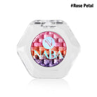 Rainbow Creamy Pigment Rose Petal by NABA Cosmetics USA, vibrant pink and purple eyeshadow in a creamy pigment compact.
