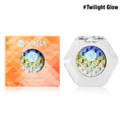Rainbow Creamy Pigment Twilight Glow from NABA Cosmetics USA with vibrant, shimmering rainbow-colored eyeshadow in a creamy formula.