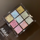 NABA Cosmetics USA Pigment Palette Iconic eyeshadow palette with vibrant shades and various color options.