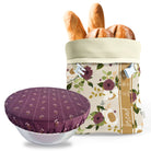 Limited-edition Nectar & Nest Artist Series Bread Baker Set with decorative toile pattern, includes bread pans and accessories.