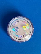 Nekoyanin Gel Glitter Tears in a jar, sparkling silver glitter with a gel consistency, suitable for nail art and creative designs.