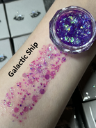 Nekoyanin Gel Glitter Tears in a small jar with sparkling, colorful glitter tears for decorative nail art and creative designs.