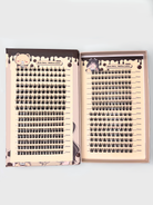 Nekoyanin Boba Diary Manhua Manga Lash Clusters Book with colorful manga-inspired illustrations and lash cluster designs.
