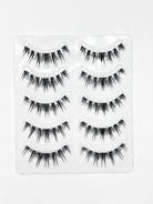 Nekoyanin Zodiac Manga Lashes featuring Cancer zodiac design with long, curled black eyelashes for a stylish look.