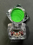 Green Shamrock water-activated graphic liner by Nekoyanin, featuring vibrant green ink and intricate shamrock design.