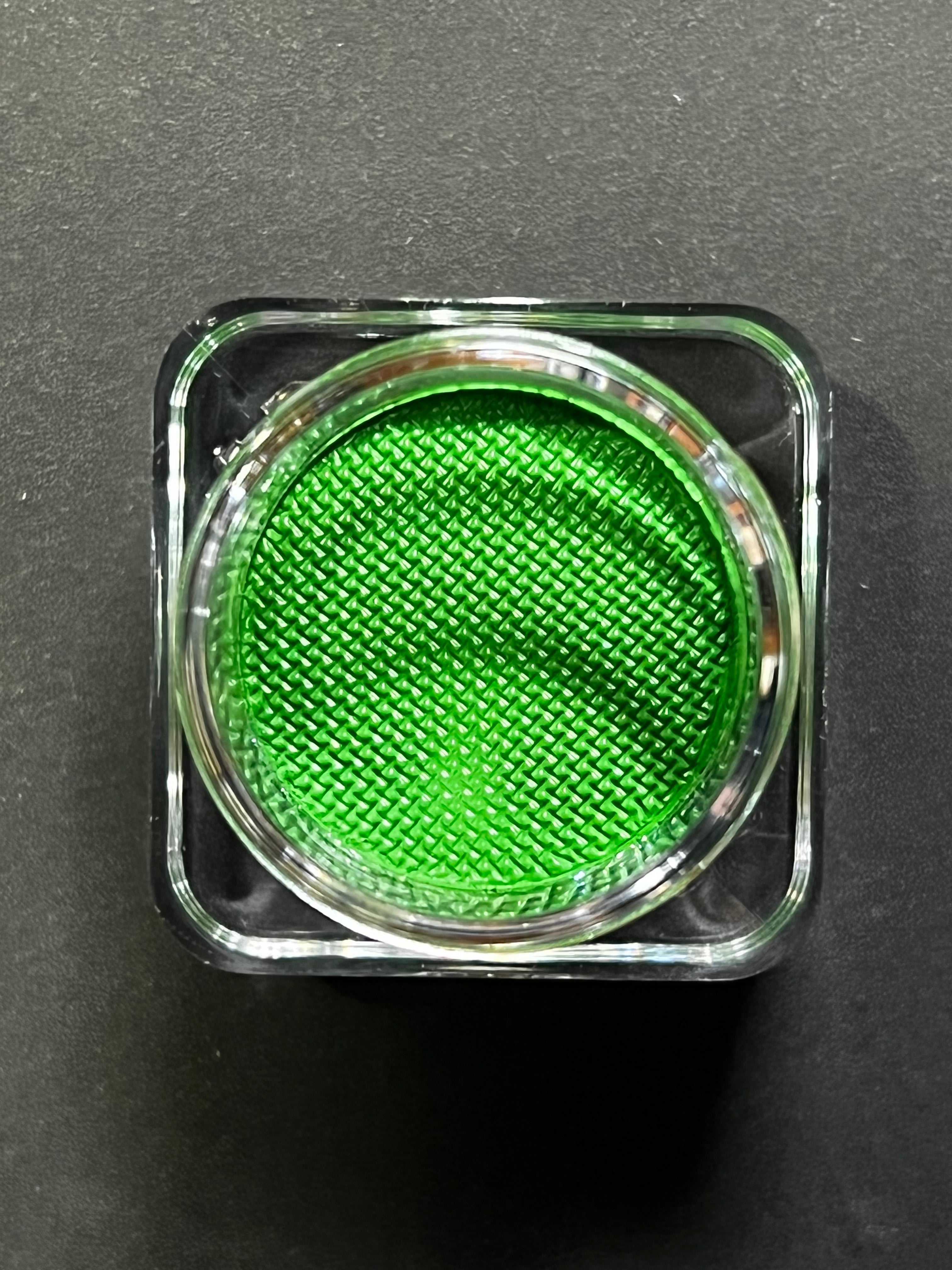 Green Shamrock water-activated graphic liner by Nekoyanin, shown with vibrant, detailed design on a black background.