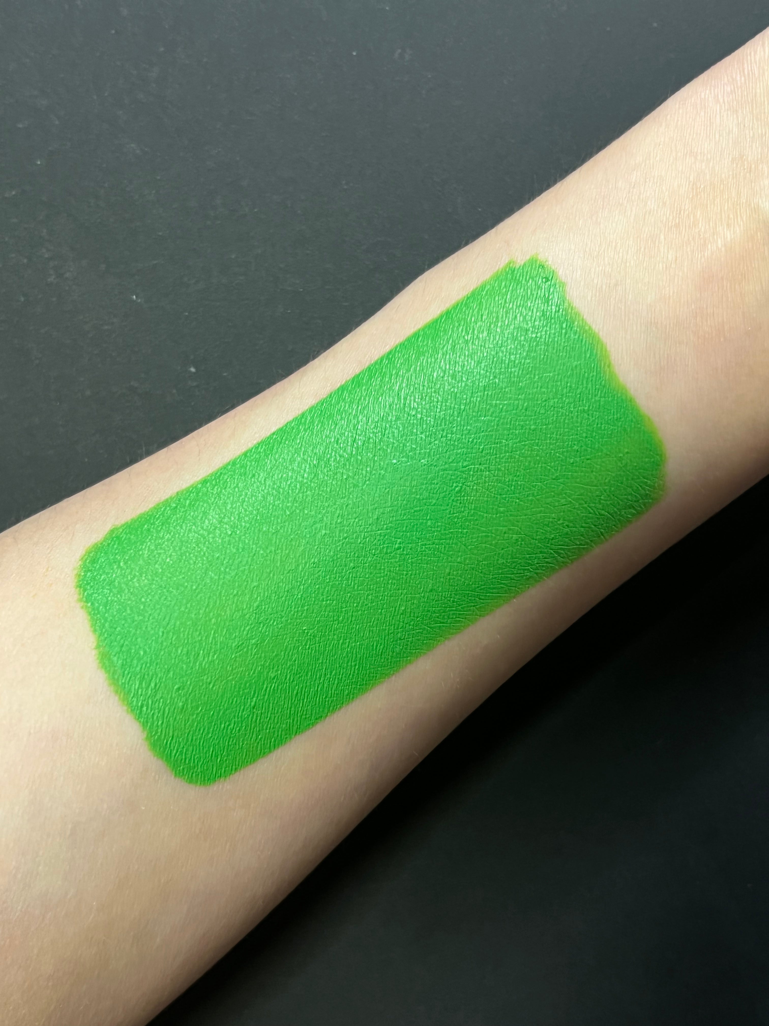 Green Shamrock Water Activated Graphic Liner by Nekoyanin, featuring vibrant, water-activated ink with detailed shamrock design.