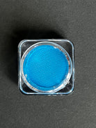 Nekoyanin Cerulean Blue Water Activated Graphic Liner tube with blue ink and applicator brush for bold eye makeup looks