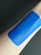 Nekoyanin 27 Azure blue water-activated graphic liner with bold, vibrant color and detailed design on a white background.