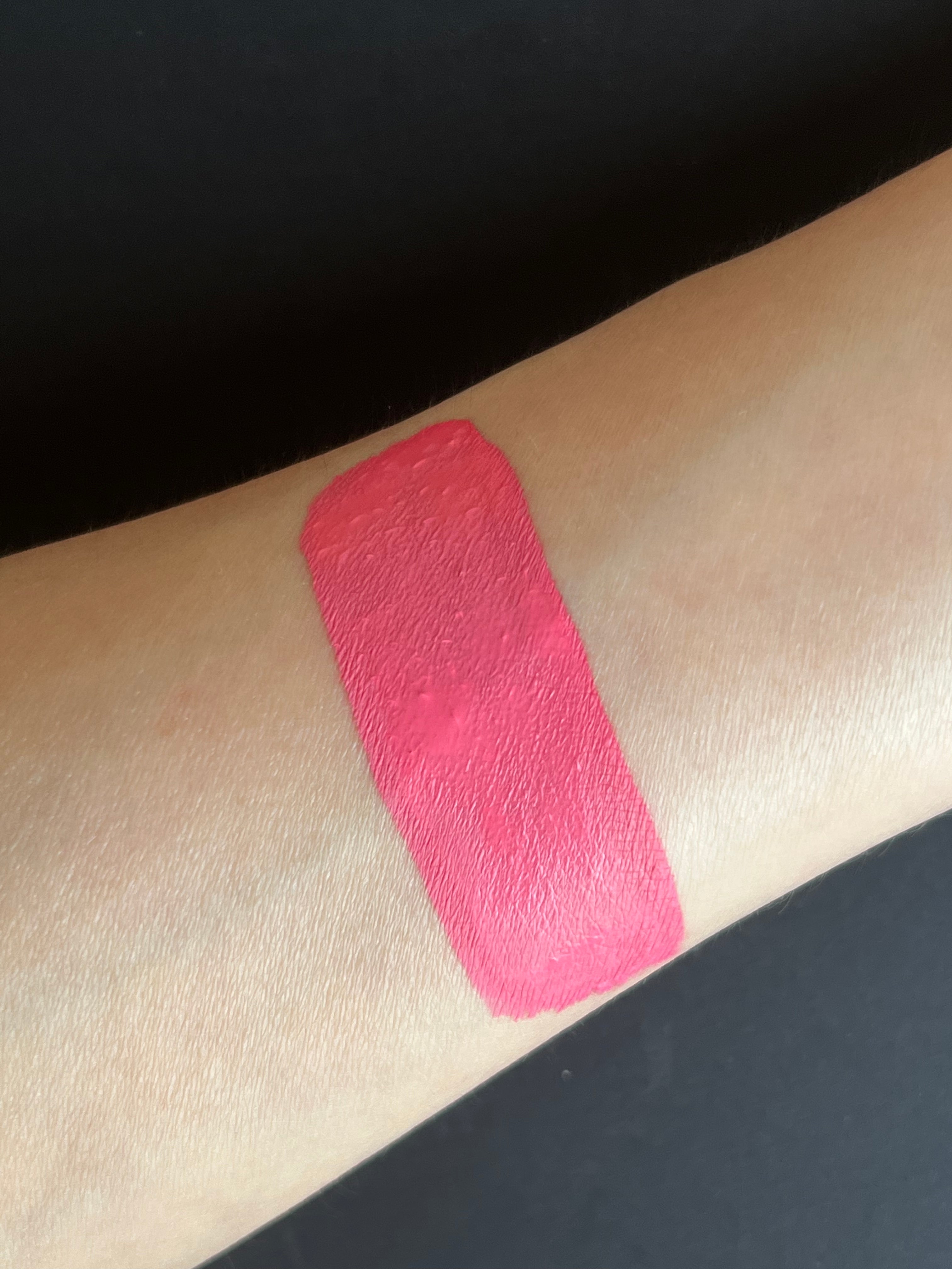 Nekoyanin Cerise pink water-activated graphic eyeliner in a sleek tube, ready for detailed eye makeup application.