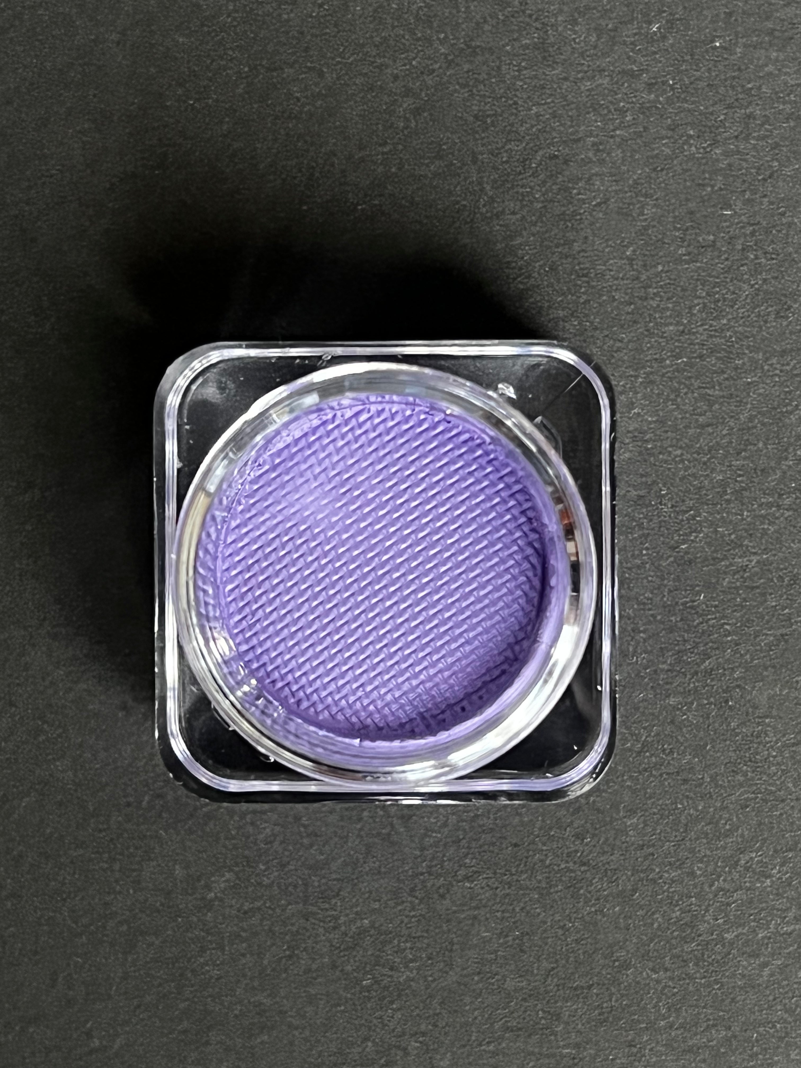 Purple Water Activated Graphic Liner in Heather 34 by Nekoyanin, shown with vibrant color and detailed design on a white background.