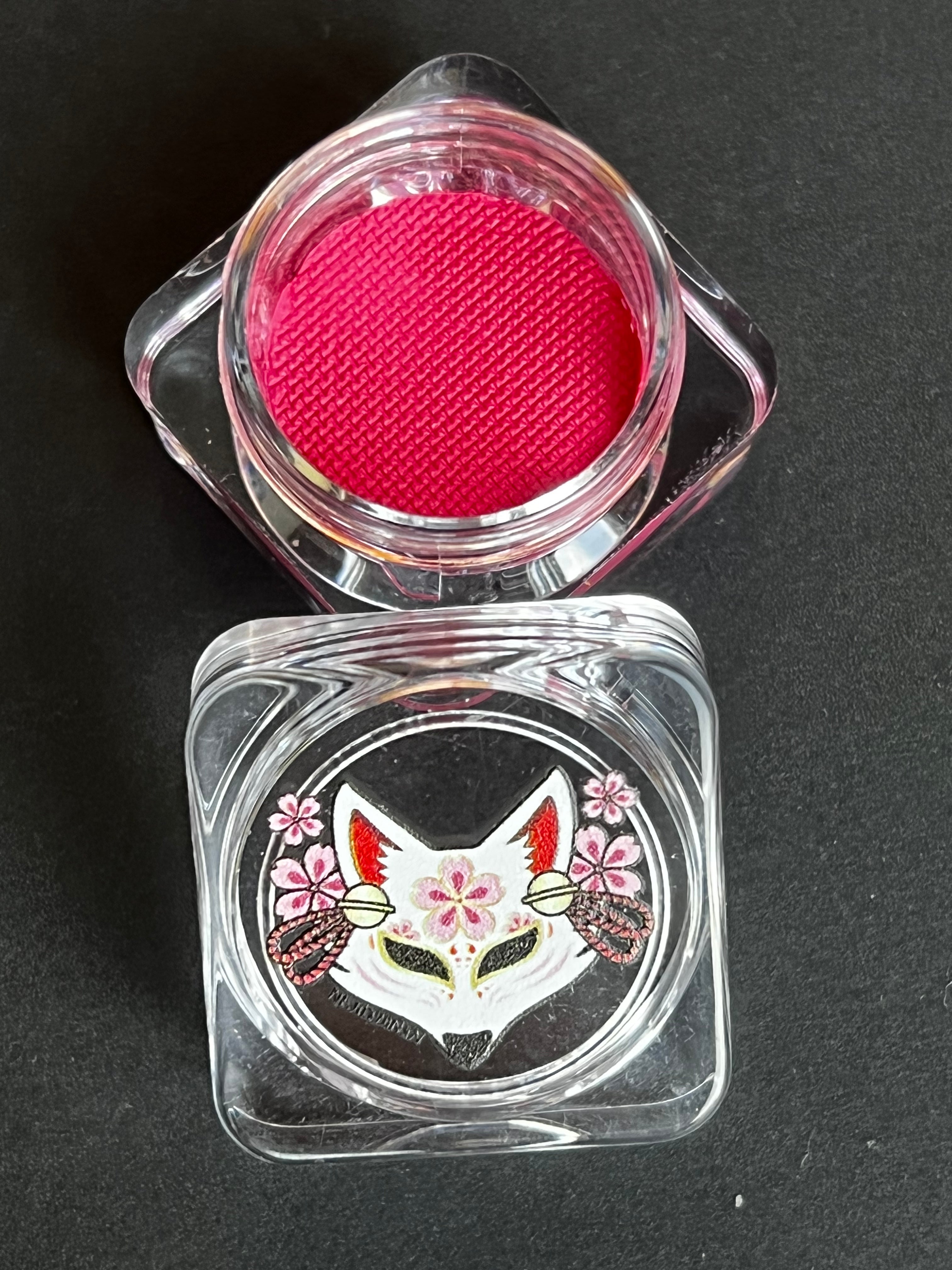 Pink Bubblegum Water Activated Graphic Liner by Nekoyanin, featuring vibrant, water-activated ink for bold eye looks.