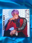 Nekoyanin Gamer Boy Palette with vibrant eyeshadow shades in a colorful makeup palette featuring game-inspired design.
