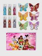 Nekoyanin X Winx Club collectors bundle featuring illustrated characters from the Nekoyanin and Winx Club series.