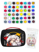 Nekoyanin Nine Tails Graphic Liner Bundle featuring bold black eyeliner with intricate nine tails design on a white background.