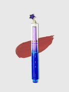 Nekoyanin Eden Jelly Lipstick in vibrant pink, showing the glossy, translucent finish and sleek packaging.