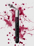 Nekoyanin Bloodline Lip Stain lip tint tube with deep red color, showcasing the sleek packaging and applicator.