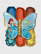 Nekoyanin x Winx Club makeup palette featuring colorful eyeshadows and blushes in a stylish compact.