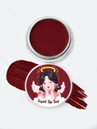 Nekoyanin Cupid Lip Mud in a jar with pink and red packaging, showcasing a playful and vibrant lip product design.