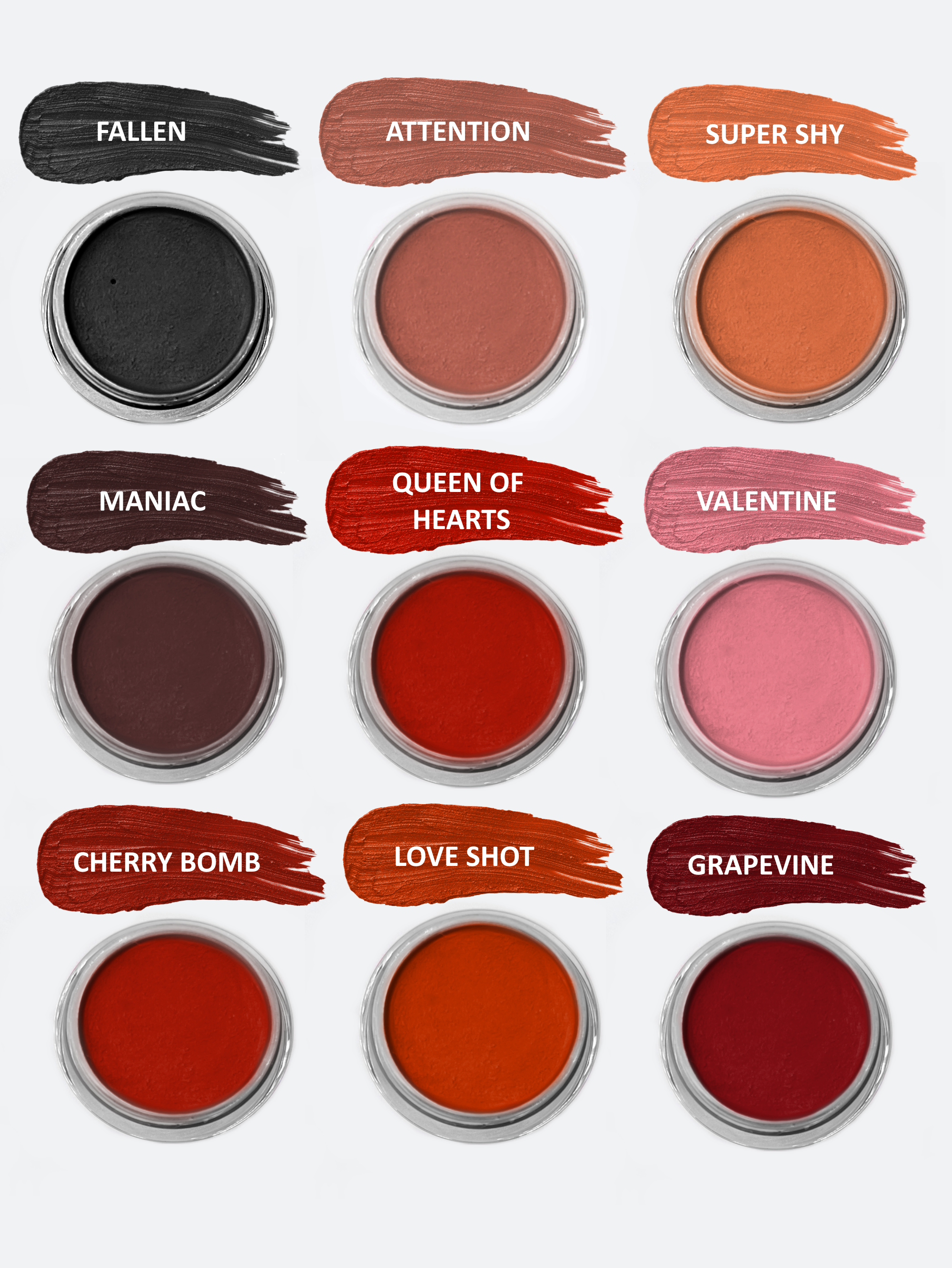 Nekoyanin Cupid Lip Mud in a jar with Cupid and heart-themed packaging, perfect for lip care and hydration.