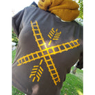 Unisex graphic T-shirt featuring a Newton flag design, in comfort wash style, by The Graphic Tee.