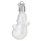Mini Ghost Ornament by Old World Christmas, featuring a detailed ghost figure with a festive holiday design.
