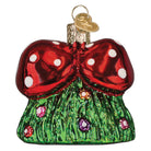 Colorful Happy Mushrooms ornament by Old World Christmas featuring vibrant mushroom figures for holiday decor.