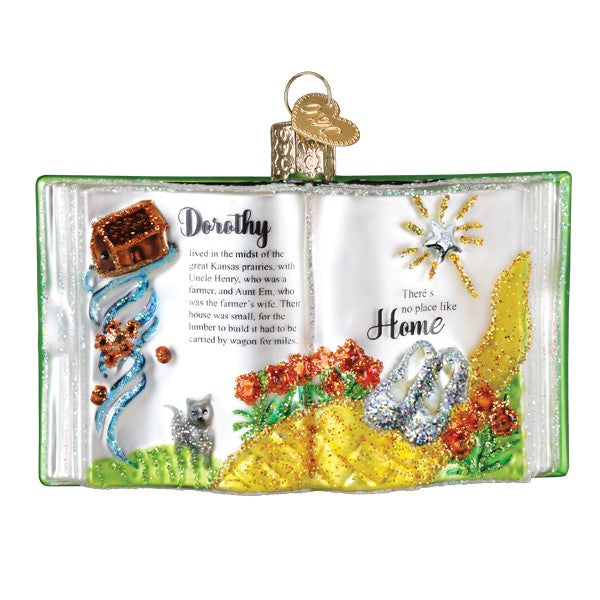 Old World Christmas The Wonderful Wizard Of Oz ornament featuring a colorful figure from the classic story.