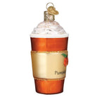 Old World Christmas Pumpkin Spice Latte ornament featuring a detailed, festive coffee cup with pumpkin spice design.