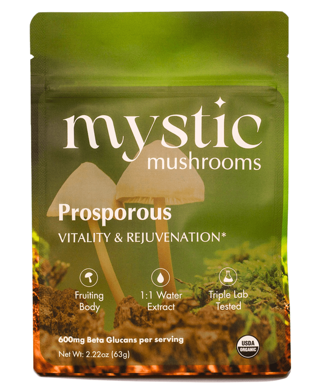 ProSporous supplement by Ora Cacao, showing the product packaging with the ProSporous label and branding on a white background.