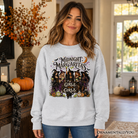 Girls Will Be Girls Midnight Margaritas Sweatshirt by OrnamentallyYou featuring a witch coven Halloween party design.