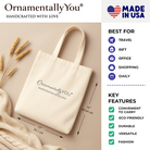 White canvas tote bag featuring a humorous armadillo design, perfect for Western animal gift shoppers.