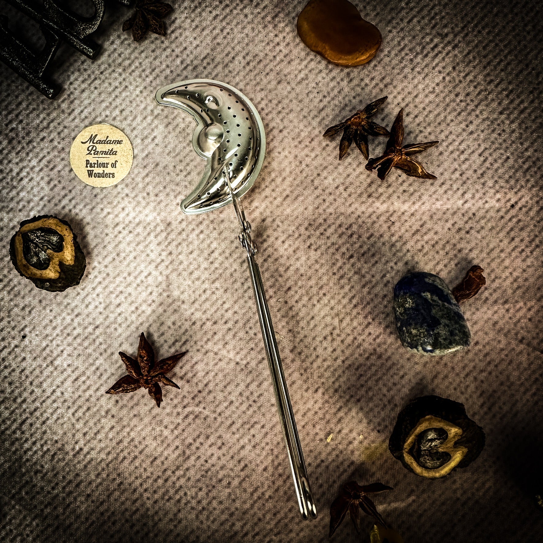 Spiritualist Potion Spell Kit with 15 sachets, containing herbs and ingredients for spell casting by Parlour of Wonders.
