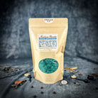 Small jar of Parlour of Wonders Break Up Bath Crystals, scented bath crystals with relaxing and fragrant appearance.