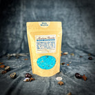 Small jar of Parlour of Wonders Holy Healing Bath Crystals, natural bath crystals for relaxing and healing baths.