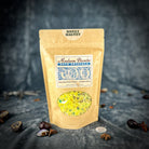 Small jar of Parlour of Wonders Money Magnet Bath Crystals, natural bath crystals for relaxation and positive energy.