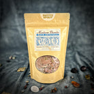 Native Spirit Bath Crystals by Parlour of Wonders, small jar of aromatic bath crystals with natural mineral and botanical ingredients.