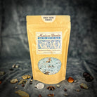 Parlour of Wonders Shut Your Mouth Bath Crystals in a small jar, featuring lavender and herbal bath crystals for relaxation.