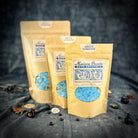 Small jar of Parlour of Wonders Smooth Separation Bath Crystals, fragrant and relaxing bath crystals for a luxurious soak.