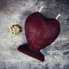 Green beeswax Twin Flame Love Spell Candle by Parlour of Wonders, designed for soulmate and true love magic.