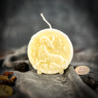 Green beeswax Capricorn goat zodiac spell candle by Parlour of Wonders, symbolizing ambition, discipline, and success.